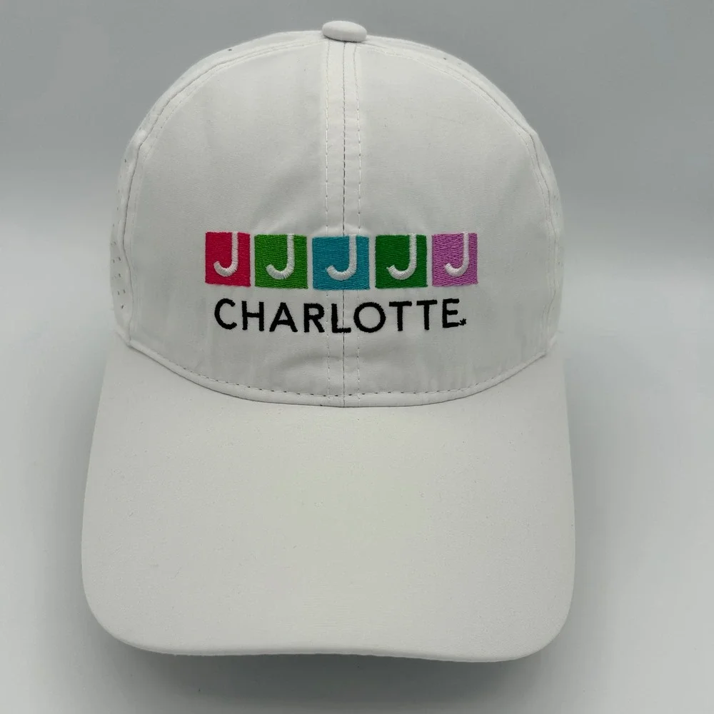 Pickle Hat Performance Charlotte Unisex OSFM White Polyester Sporty Pickleball